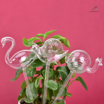 Distributeur d'eau en verre pour soins des plantes
