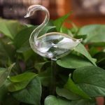 Accessoire d'arrosage pour animaux, design en verre