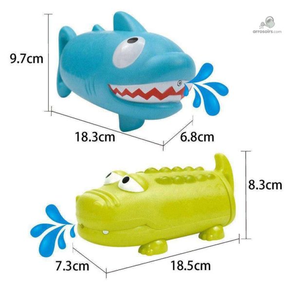 Accessoire de bain requin, idéal pour l'heure du bain des enfants