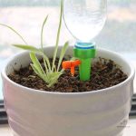 Kit d'arrosage goutte à goutte pour économie d'eau