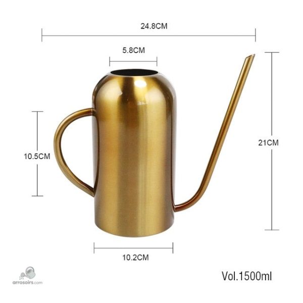 Arrosoir à long bec pour un jardinage soigné