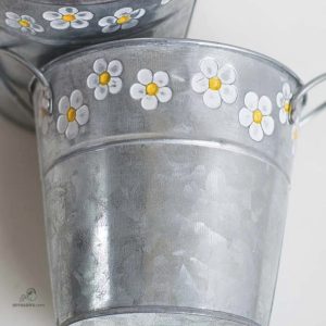 Arrosoir en métal pour jardinage