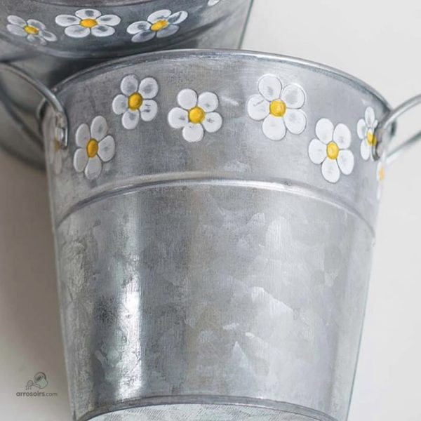 Arrosoir en métal pour jardinage