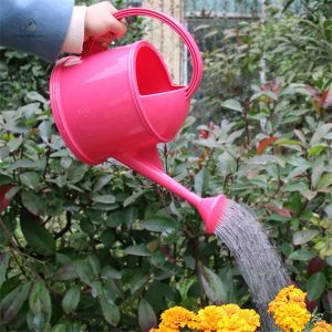 Arrosoir fluo pour ajouter une touche de couleur à votre jardin