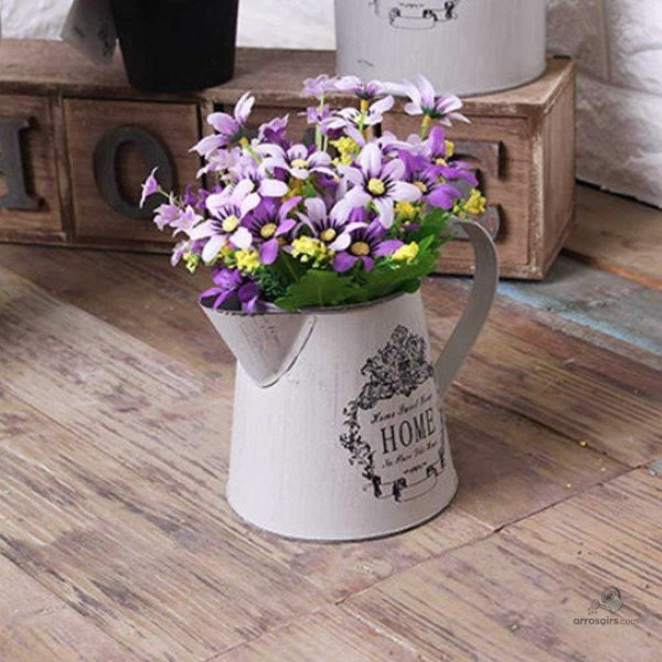Élégant arrosoir rétro, idéal pour la décoration intérieure