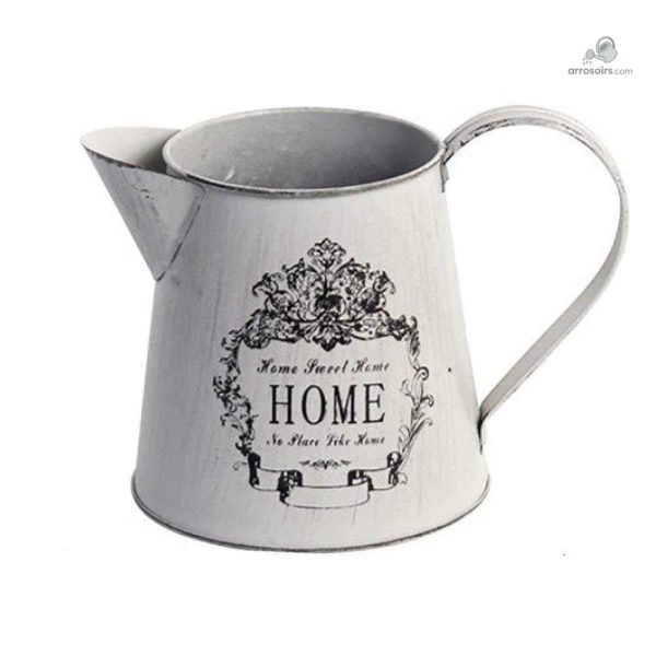 Arrosoir ancien, pièce unique pour une table stylée