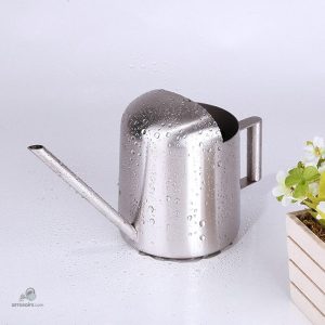 Arrosoir design en acier inoxydable, élégant et moderne