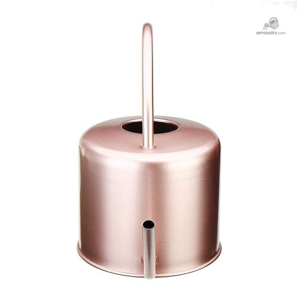 Arrosoir en rose gold pour un jardin stylé
