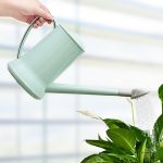 Arrosoir en plastique stylé, accessoire de jardin