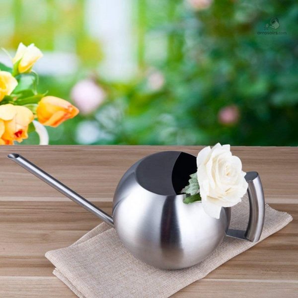 Arrosoir Sphère Design, alliage inox durable