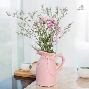 Arrosoir en céramique décoratif pour le jardin