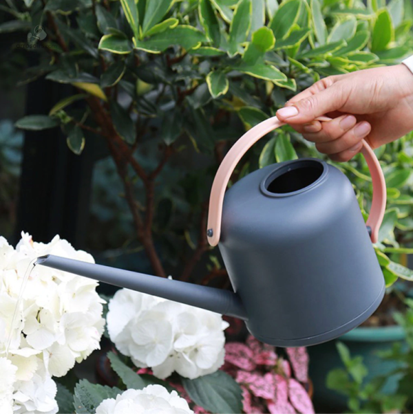Arrosoir à la forme élégante, parfait pour les plantes