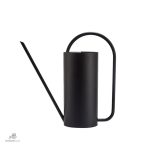 Arrosoir élégant en métal doré pour décoration extérieure