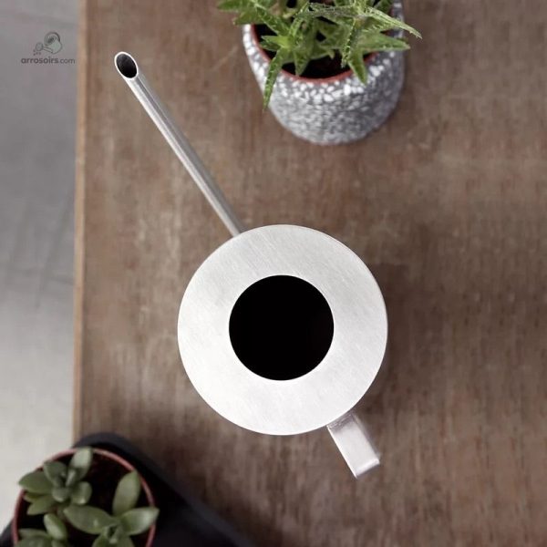 Arrosoir en acier inoxydable pour le jardin