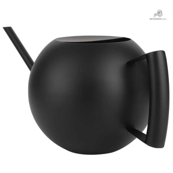 Arrosoir compact noir pour plantes d'intérieur