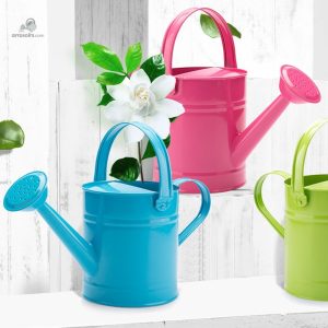 Arrosoir décoratif en métal pour extérieur