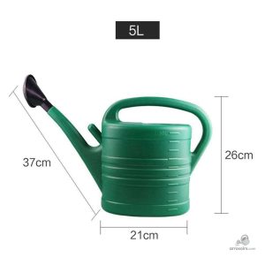 Arrosoir ergonomique en plastique, idéal pour les petits jardins
