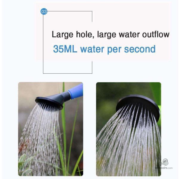 Arrosoir pratique 5L en plastique pour l'entretien des plantes