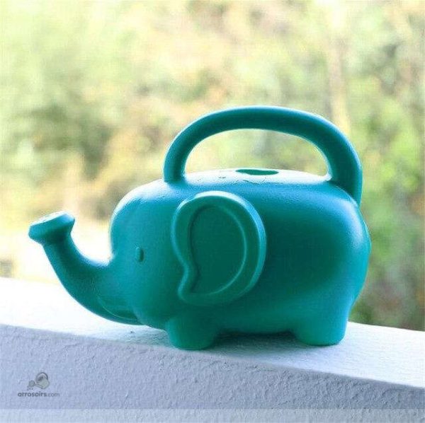 Arrosoir pour enfant en forme d'éléphant, pratique et ludique