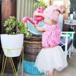 Accessoire jardinage : arrosoir en forme de flamant rose