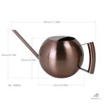 Arrosoir compact et design pour un usage intérieur ou extérieur