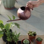 Accessoire de jardinage : arrosoir au style épuré et chic