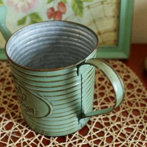 Arrosoir rustique en fer, accessoire de jardin élégant