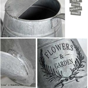 Arrosoir en métal pour un style vintage dans votre jardin
