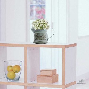 Arrosoir décoratif en métal pour jardin