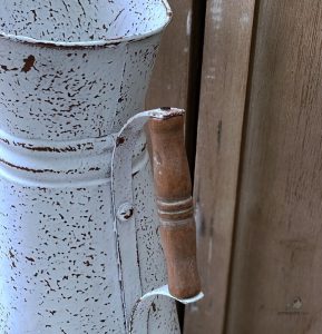 Broc ancien pour décoration intérieure, style rustique