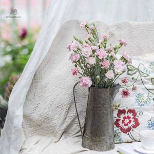Broc émaillé, accessoire pratique pour le jardin