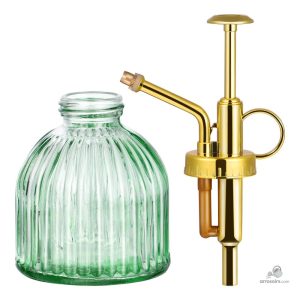 Vaporisateur décoratif en verre pour un arrosage précis