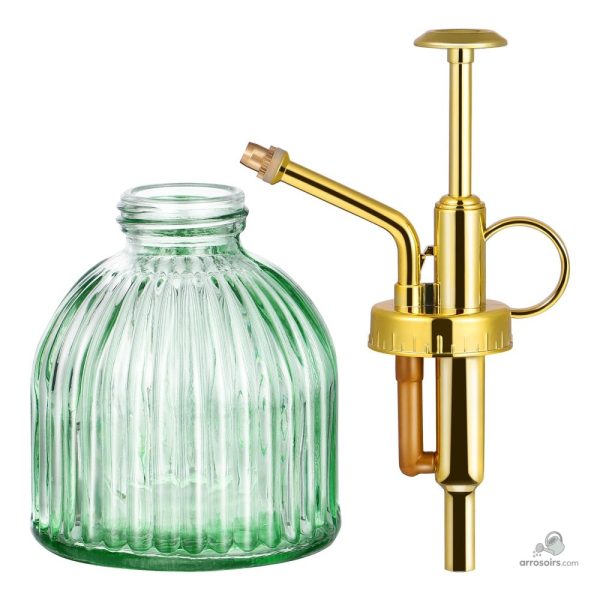 Vaporisateur décoratif en verre pour un arrosage précis
