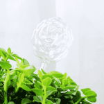 Accessoire de jardinage, bulle d'arrosage en verre durable