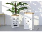 Cache pot en papier kraft pour intérieur stylé