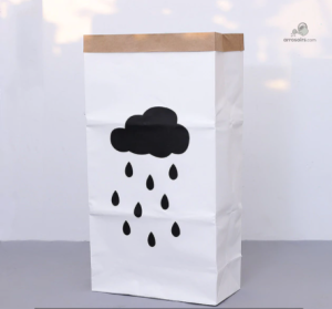 Cache pot écologique en papier kraft