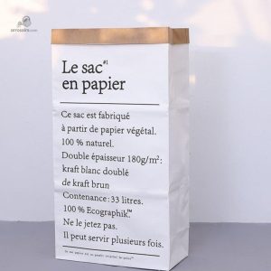 Cache pot en kraft pour plantes