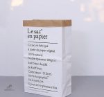 Cache pot en papier recyclé pour jardin