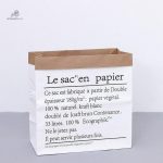 Cache pot en kraft, accessoire tendance