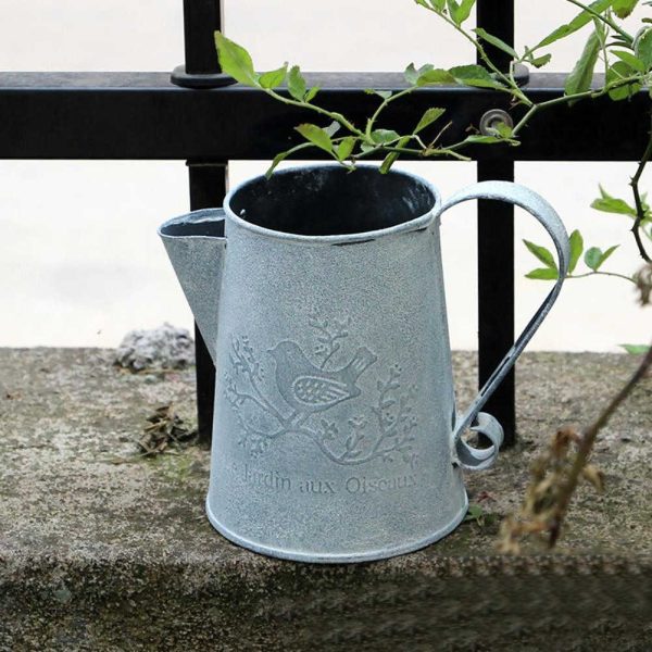 Carafe en métal pour un arrosage chic et original