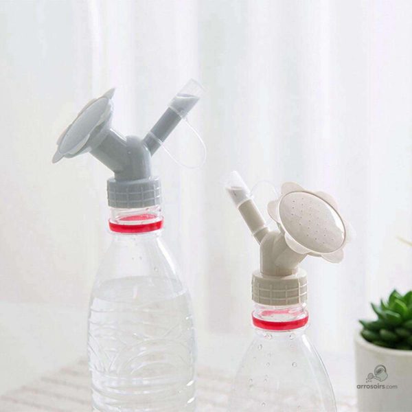 Embout pour transformer une bouteille en arrosoir