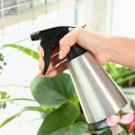 Flacon en inox pour vaporisateur de plantes