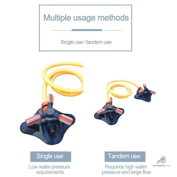 Gicleur efficace pour irrigation automatique des jardins