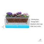 Jardinière esthétique avec arrosage facilité