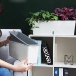 Jardinière auto-arrosante pour plantes d'intérieur