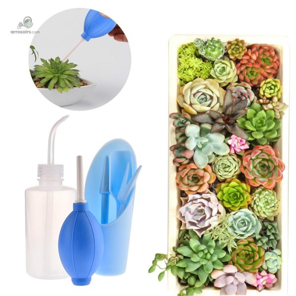 Équipement de jardinage intérieur avec goutte à goutte