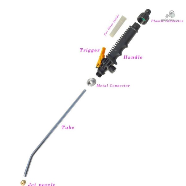 Lance d'arrosage pour une pression d'eau optimale dans le jardin