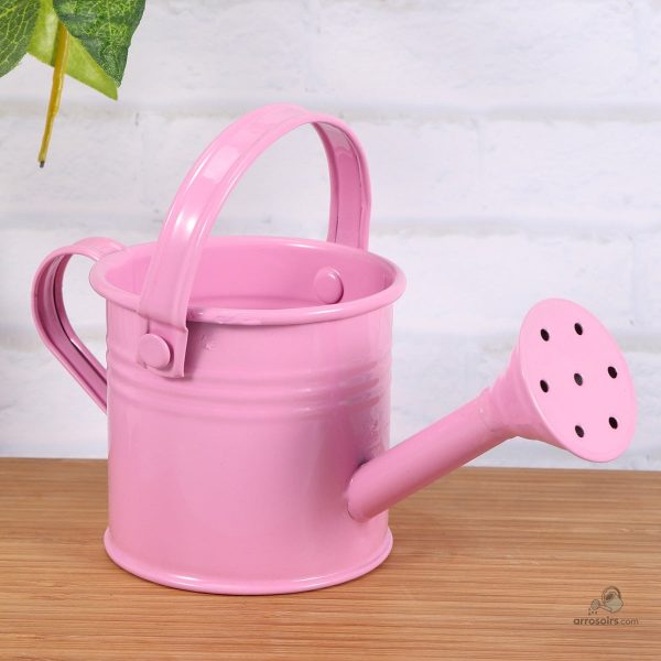 Arrosoir en métal compact pour petits espaces et balcon