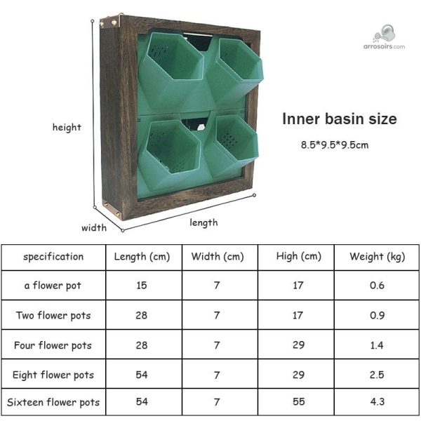 Mur végétal hydroponique pour un jardin intérieur moderne - vue 2