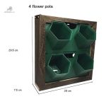 Pot d'arrosage automatique pour plantes d'intérieur